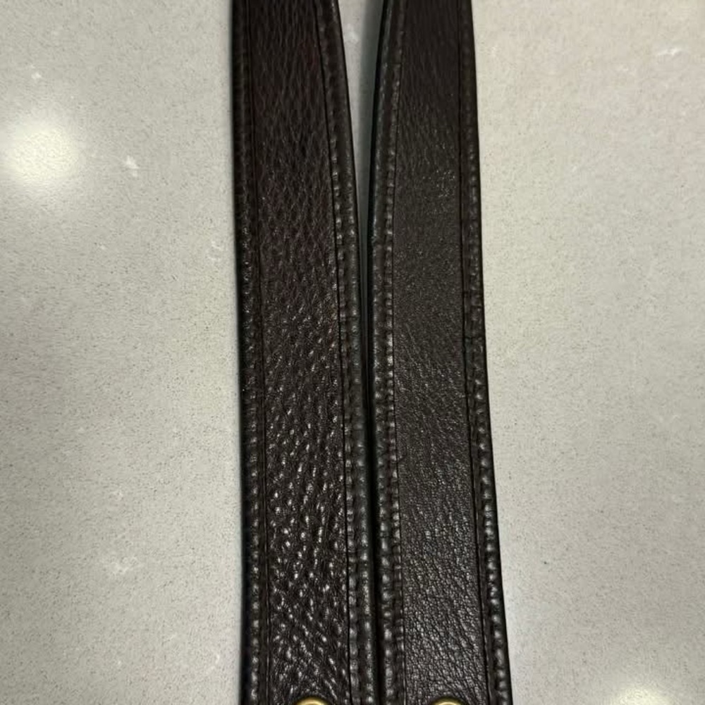👜 COACH Cashin Vintage NYC Crescent Metal Tag Beautifully Textured Mocha 9235 - Picture 15 of 16